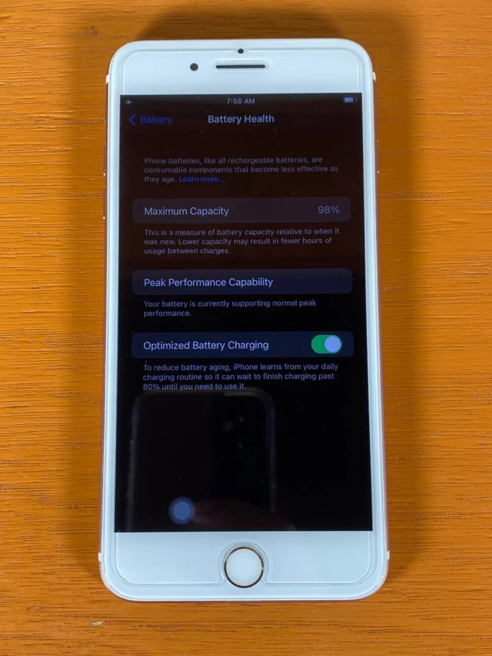 Unlocked Apple iPhone 7 Plus Rose Gold 32GB Smartphone *No Touch ID*
